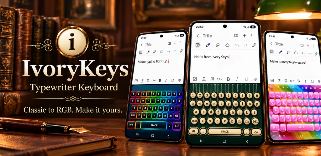 Promotional visual for IvoryKeys
